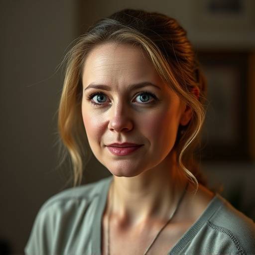 Porträt von Anna Hofer, Schauspiellehrerin.